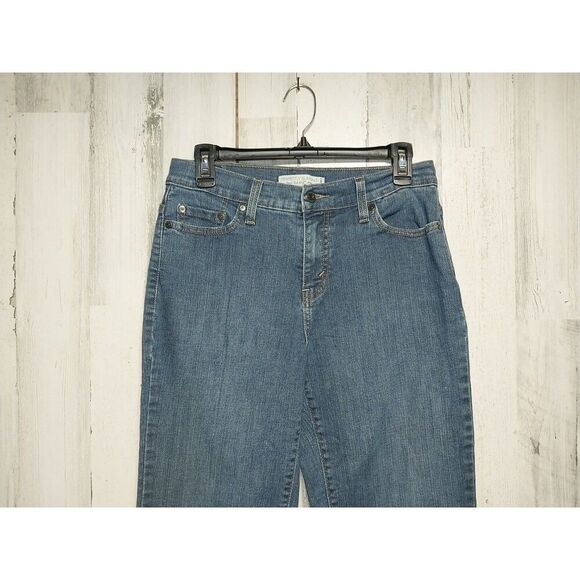 Levi's 512 Perfectly Slimming Bootcut Womens Jeans Blue Size 10 Medium - Picture 3 of 7